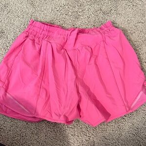 Lululemon Athletica Hot Pink Athletic Shorts